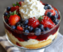 Bright and Creamy Summer Berry Trifle